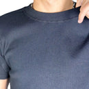 KIT 3 CAMISAS CANELADA SLIM FIT