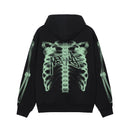 STUSSY FW23 RIB GAGE ZIP HOODIE