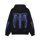STUSSY FW23 RIB GAGE ZIP HOODIE