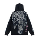 Hoodie Cactus Jack x Fragment Skeleton