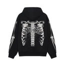 STUSSY FW23 RIB GAGE ZIP HOODIE