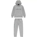 Conjunto Trapstar Chenille Decoded 2.0 Hoodie Grey/Ice Blue